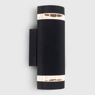 Rosedale Black 4 - Bulb Outdoor Armed Sconce