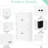 4 Door White Bathroom Storage - Adjustable Shelves, , Tipping Equipment Unit With Doors Build-1606761644