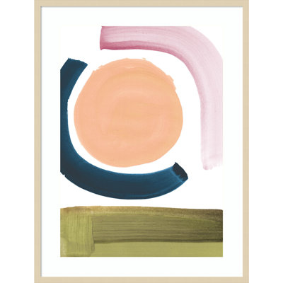 Burkhild Gravity by Dan Hobday Wood Framed Wall Art Print
