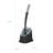 Bath Bliss Contoured Toilet Brush In Black
