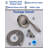Brushed Nickel Massage/Jet and Rain Handheld Shower Head 2.5 GPM