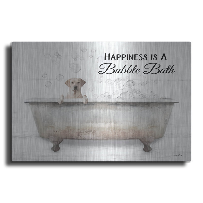 Trinx «Bubble Bath» par Lori Deiter, art mural en métal, H 24 po x l 36 po