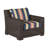 Rustic Woven Lounge Chair - Black Walnut-70166288-70166303-63221115