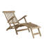 150cm Long Reclining Teak Single Chaise