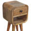 20cm W Solid Wood Bedside Table