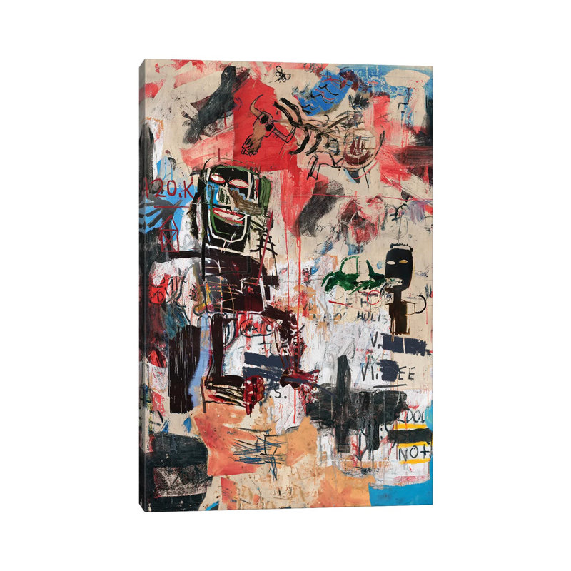 Crazy Crazy by PinkPankPunk - Wrapped Canvas Print, 20.32 cm H x 30.48 cm W