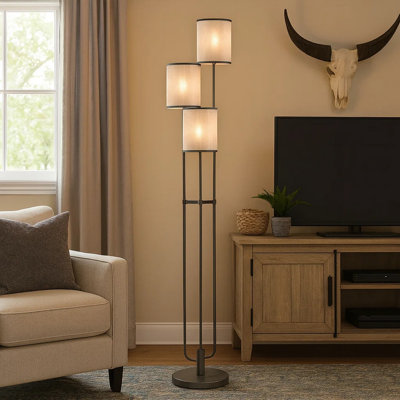 Zen Black Floor Lamp