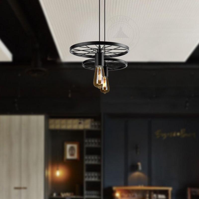 Rittman 1 - Light Single Pendant, Black