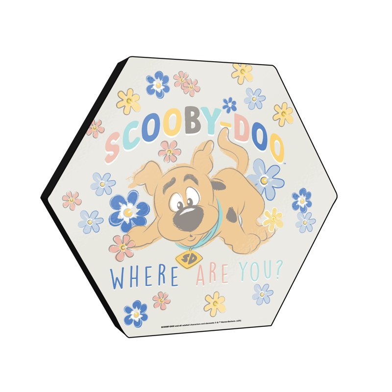 Scooby-Doo (Where Are You), impression sur bois