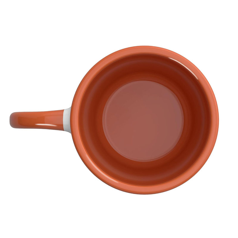 Ceramic Coffee Mug, Orange