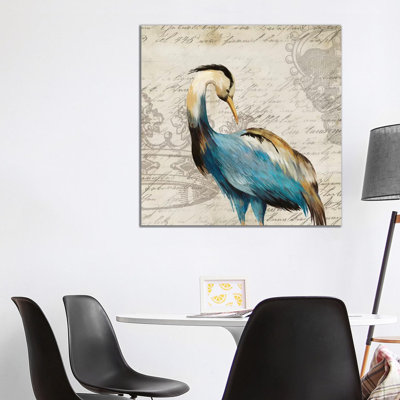 Heron I by Aimee Wilson - Wrapped Canvas Print