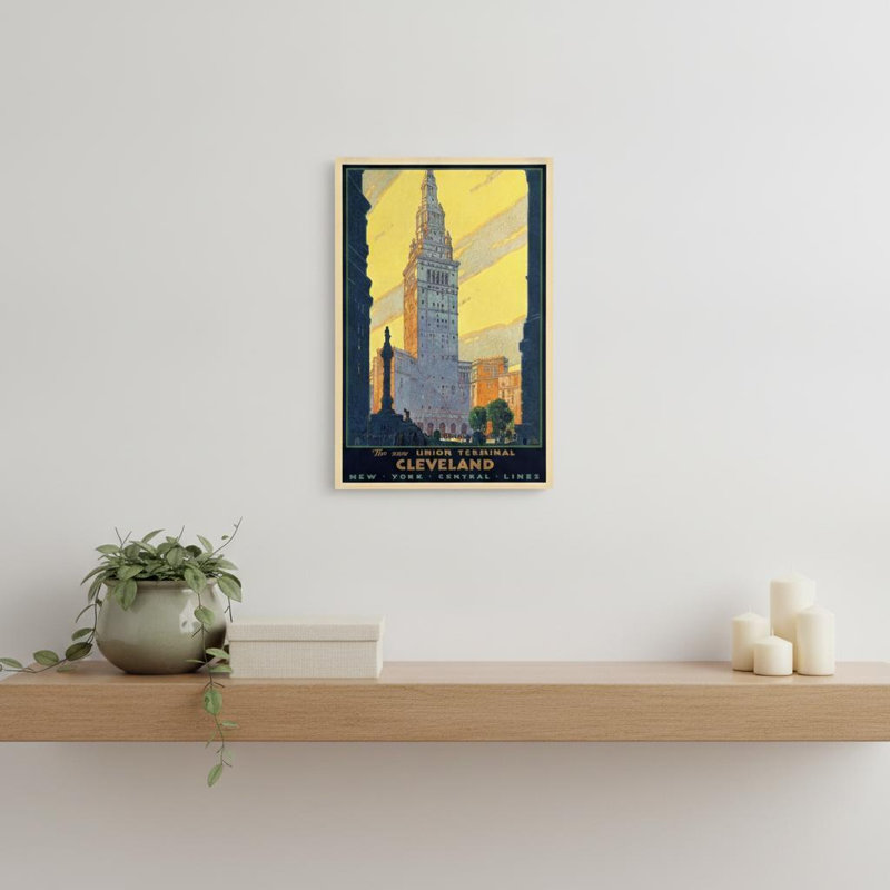 «Dunes Beaches», art mural rétro sans cadre, H 11 po x l 8,5 po x P 0,1 po
