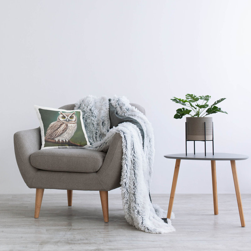 Polyester Throw Square Pillow Cover & Insert