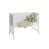 Lacquered white with red stars