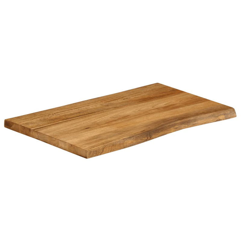 Solid Wood Table Top, 3.8cm H x 90cm W x 60cm D