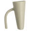 Vase moderne en métal texturé