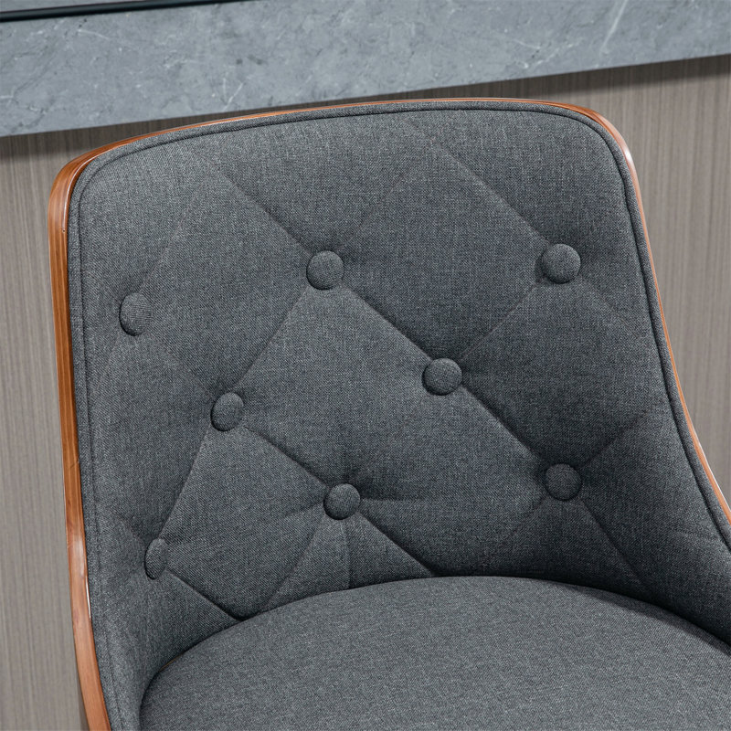 Ensemble de tabourets de bar pivotants réglables polyvalents avec dossier capitonné et repose-pieds pour toutes les occasions