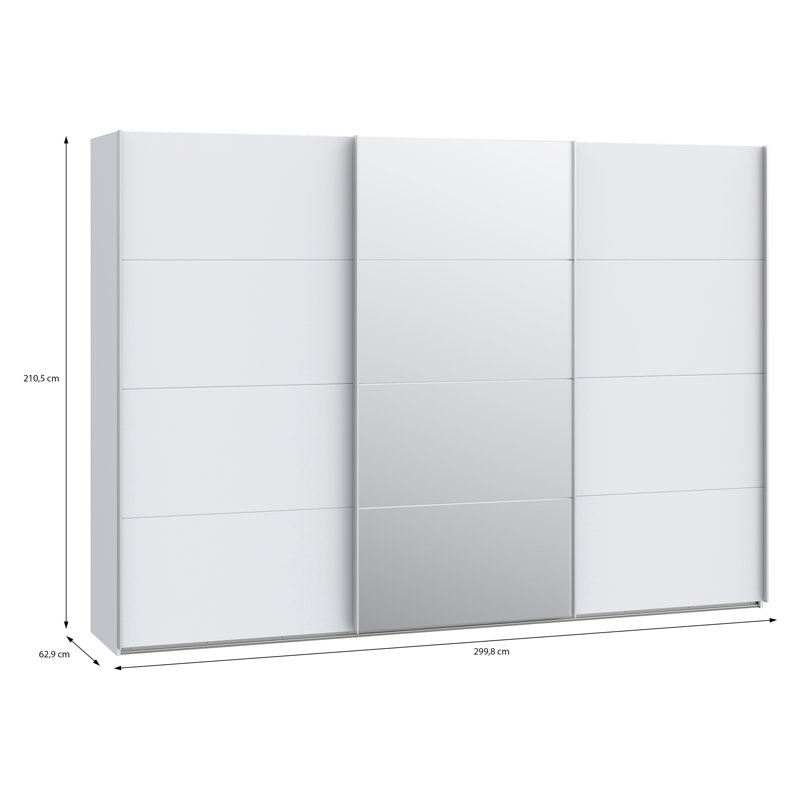 Talijah Manufactured Wood Wardrobe