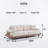 Sorey Modern Bouclé Upholstered Sofa