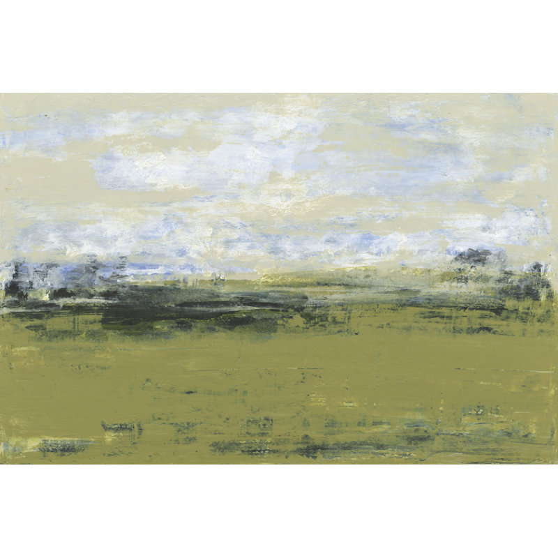 Reflecting On Summer I - Painting, Wrapped Canvas, 30 cm H x 46 cm W