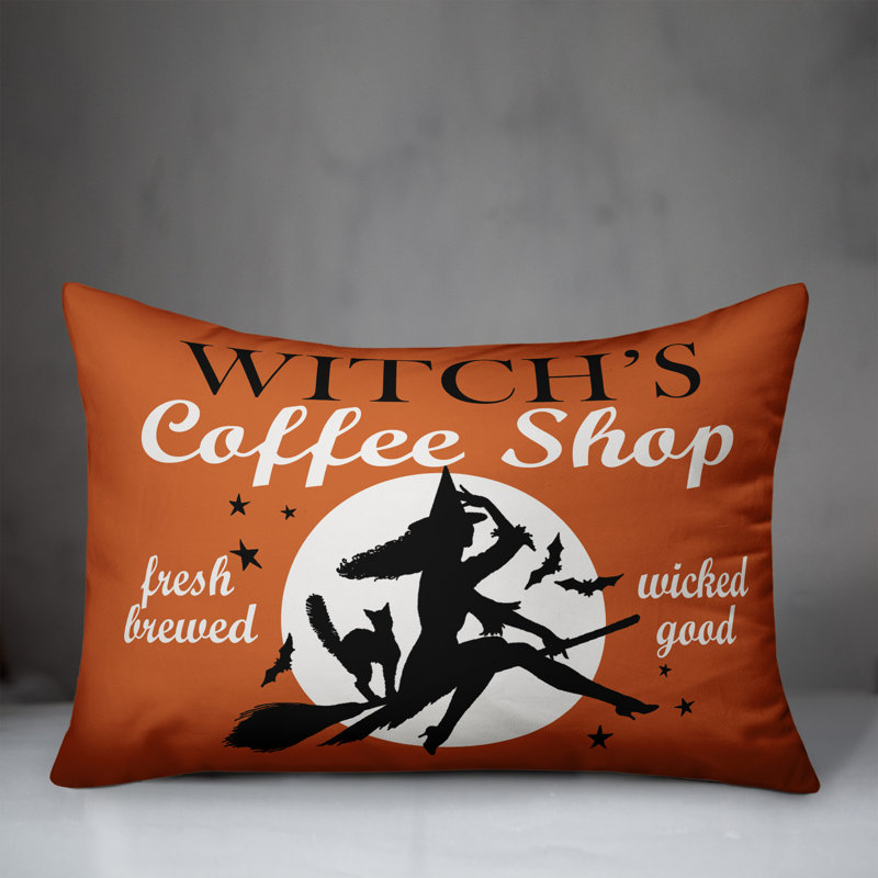  Coussin lombaire Witch's Coffee Shop, Utilisation intérieure seulement