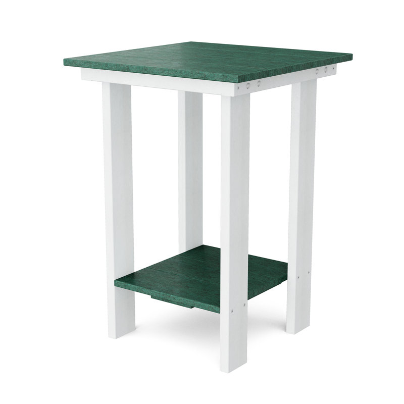 Table de balcon contemporaine, VERT GAZON / BLANC