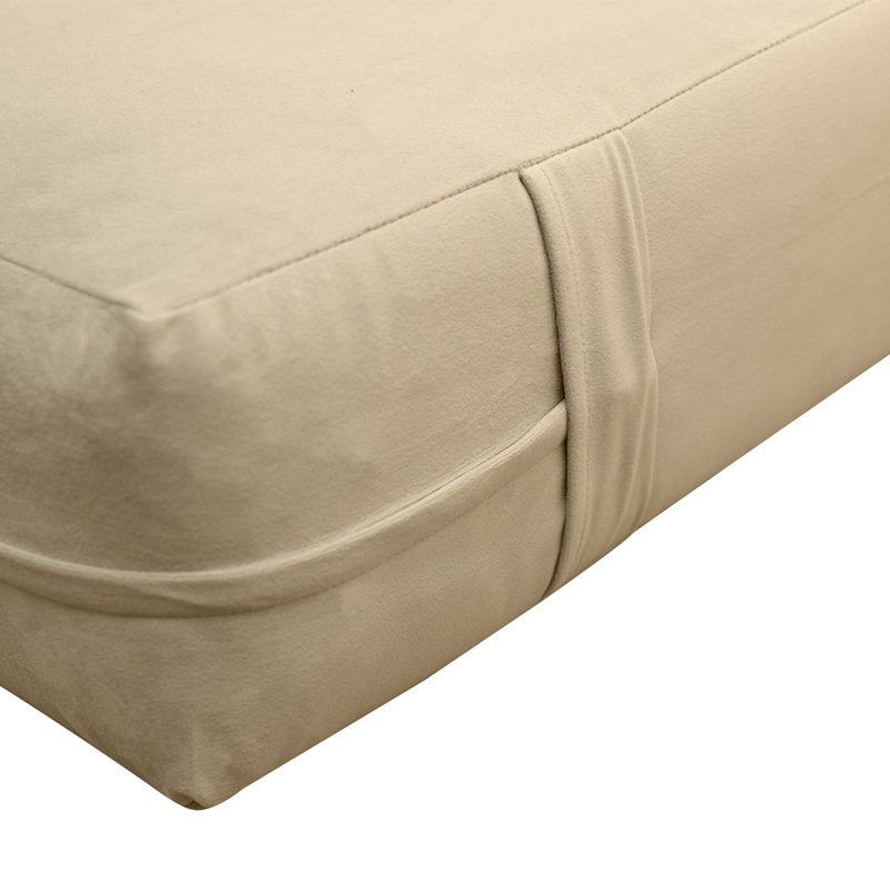 Mestwin Zipper Mattress Protector Mattress Protector Case Pack, Beige, Twin