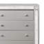 Commode 5 tiroirs en mercure métallique Eltra