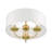 Lampert Linen Blend Semi Flush Mount-1096026159