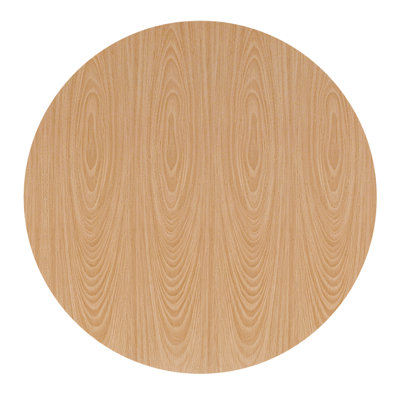 47" Round Dining Table for 4-6, Modern Circular Kitchen Table, Sturdy MDF Top, Easy Assembly, Affordable Dining Table