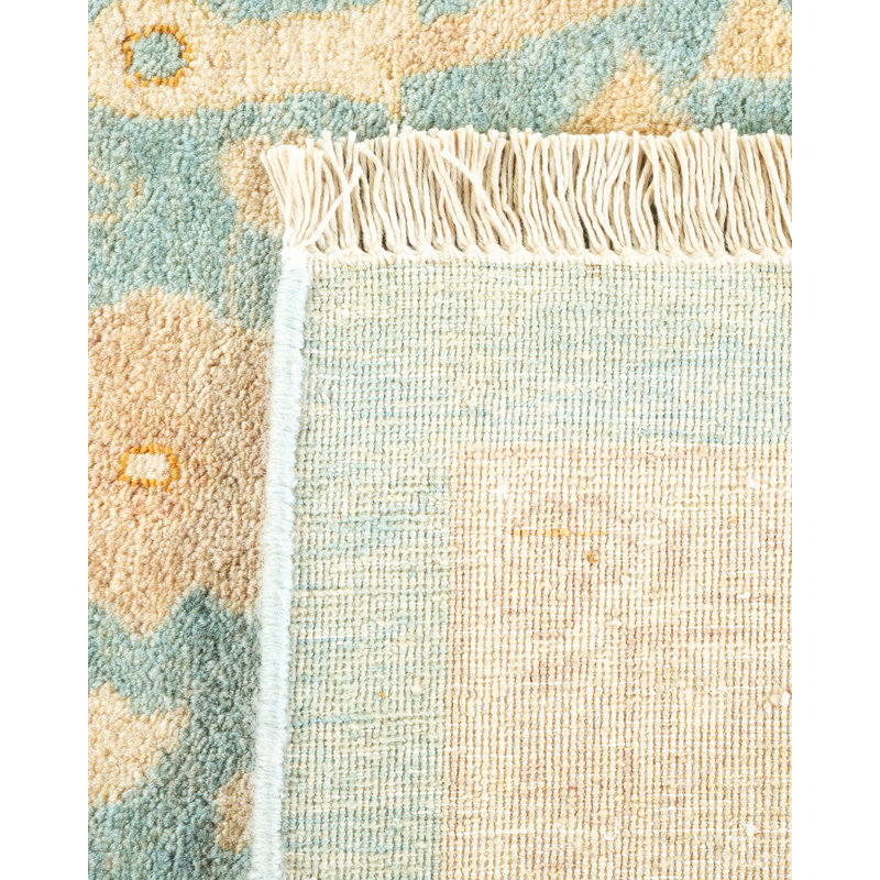 One-of-a-Kind 8'4" X 10' 2010s Wool Area Rug in Blue
