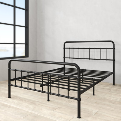 Lit plateforme moderne en métal 42 po Zinus Florence