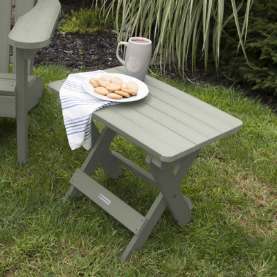 Table d'appoint en plastique Prattsville