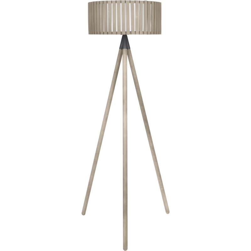 Rabanne Tripod Floor Lamp, Antique