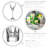 RCR Crystal - Fusion Stemware - Modern Cut Glass Stemware Goblets