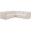 Ibn Velvet L-Shaped Sectional Symmetrical-87384891