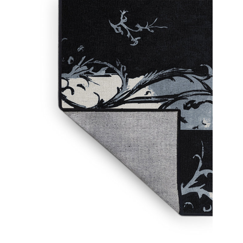 Tapis de jardin gris anthracite, Rectangulaire 8 pi x 10 pi