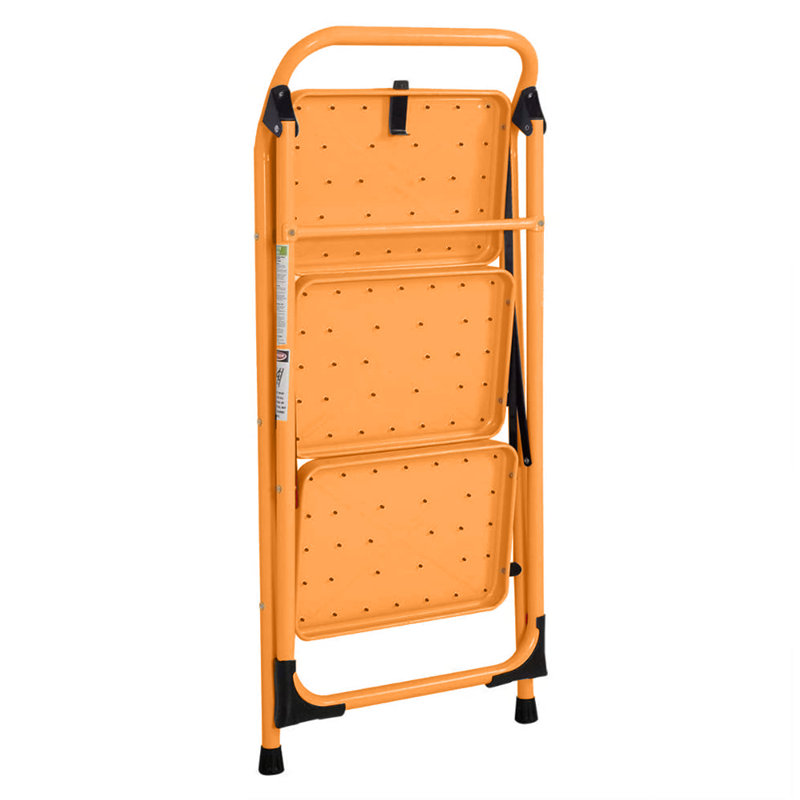 Malawi 3 - Step Iron Lightweight Folding Step Ladder