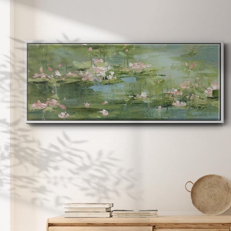 Celadon- Framed Canvas