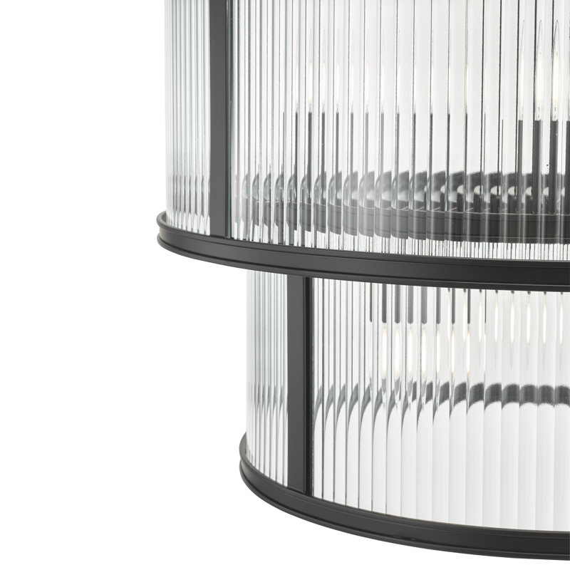 6 - Light Pendant, Matt Black
