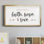 Faith, Hope, Love - reproduction d'art encadrée de qualité supérieure - prête à être accrochée-1909491185-1909490956