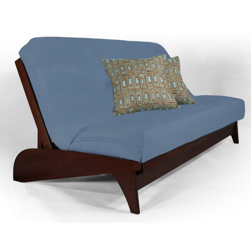 Base de futon 82 po Ebaristo, Grand, Cerisier foncé