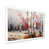 White Single Picture Framed