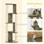 Arbre à chat d'angle moderne de 65 po de hauteur pour grimper Pawhut-1741947735