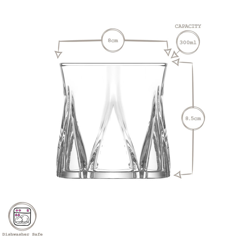 300ml Whiskey Glass, 6