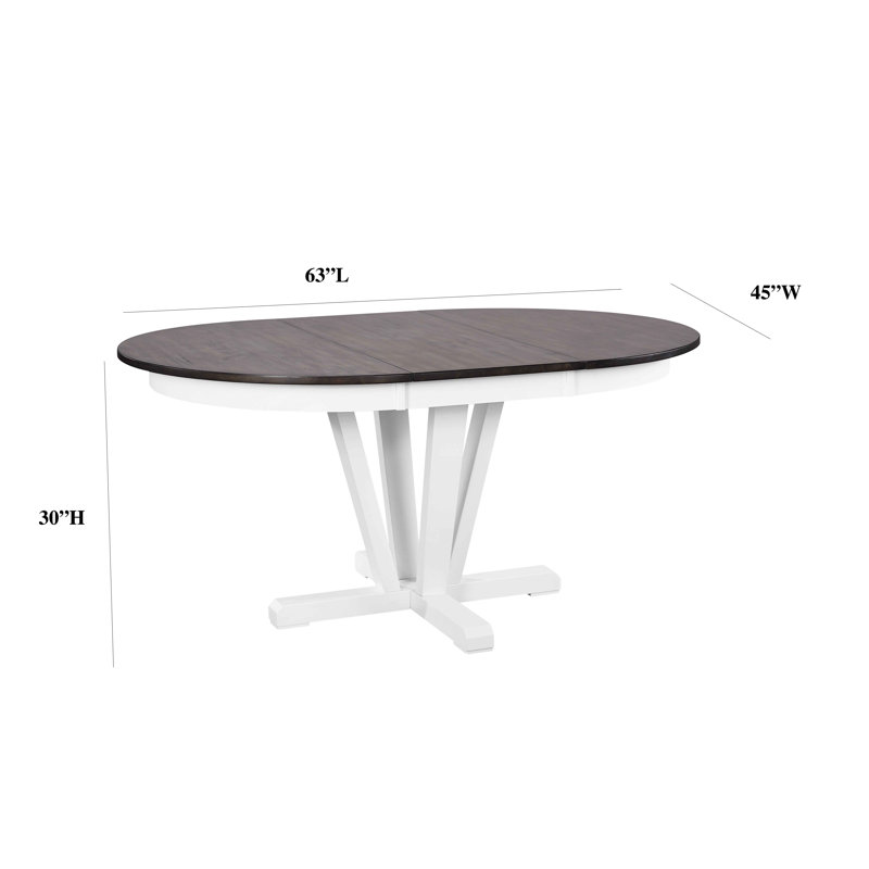 Radka Round 7-Piece Extendable Pedestal Dining Set