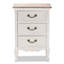 Solid + Manufactured Wood Bedside Table-325432830