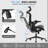 Omir Ergonomic Office Chair With Lumbar Support & Flip Up Arms Home Office Desk Chairs Rockable Swivel High Back Computer Chair  Mesh Study Chair-114488469