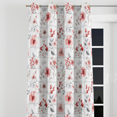 Rideau en velours Patchwork