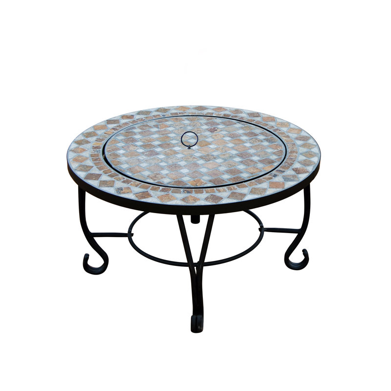Gavinton Round Wood Burning Smokeless Fire Pit Table